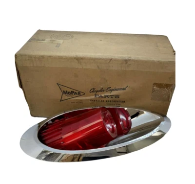 1961 Dodge Polara Right Passenger Side Taillight lamp Assembly 2094972 NOS - Image 1 of 4