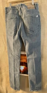 VANS men’s gray stretch jeans size 30 x 29.5 slim straight  - Picture 1 of 7