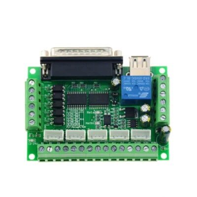 Driver board MACH3 engraving machine 5 Axis CNC breakout board optical coupler - Image 1 of 4