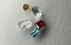 Lot of (5) Various Gemstones Jewels ? Stone Types Unknown