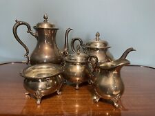 Vintage Wilcox International Silver Co. Tea/Coffee Set 7074