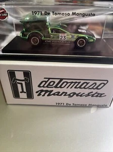 2023 Hot Wheels Collectors RLC Exclusive 1971 De Tomaso Mangusta Green In Hand - Picture 1 of 3