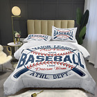 Pocieszyciel sportowy dla chłopców, Baseball Comforter Set Twin, Chłopcy Zestaw pociecharek Twin Si