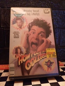 HOW I GOT INTO COLLEGE VHS Tape 1989 Comedy Anthony Edwards  - Imagen 1 de 3