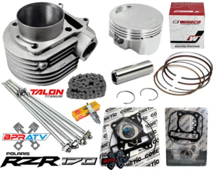 Best RZR 170 63mm Big Bore Kit + 2mm Cilindro Wiseco Pistón 200cc Extremo Superior Reconstrucción - Imagen 1 de 24