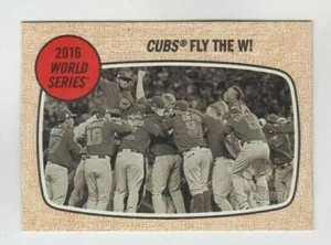 Chicago Cubs 2017 TOPPS HERITAGE WORLD SERIES CARD #158 - Picture 1 of 1