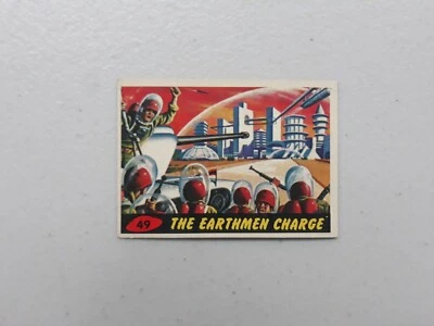 1962 Topps Mars Attacks Original Vintage 49 The Earthmen Charge - Image 1 of 3