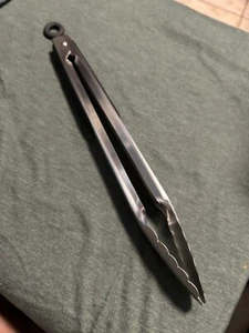 13" Silikon/Edelstahl Verschlusszange - 4 Stück Grill, Küchenhelfer - Bild 1 von 4