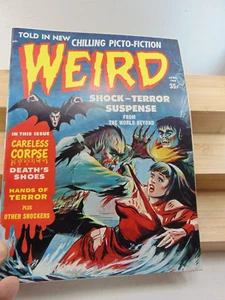 Weird V2 #6  APRIL 1968  Eerie Horror Magazine TORTURE NEAR MINT CONDITION -RARE - Picture 1 of 4