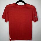 * Boys Quick Dry T Shirts Athletic Running Workout  Short Sleeve Tee Top Red XL