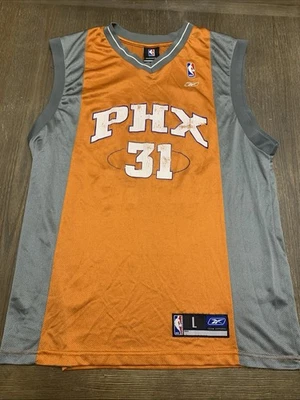Camiseta deportiva Shawn Marion Phoenix Suns #31 NBA naranja Reebok para hombre talla L Foto 1 de 4