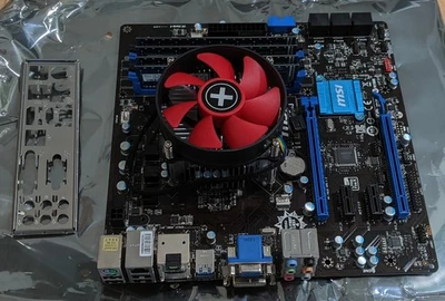 MSI B85M-G43 + i5-4590 CPU + 16 GB RAM | Mainboard Bundle - Bild 1 von 4