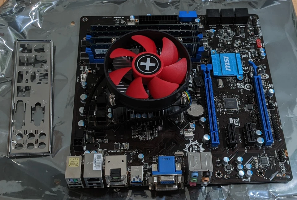 MSI B85M-G43 + i5-4590 CPU + 16 GB RAM | Mainboard Bundle - Bild 1 von 4