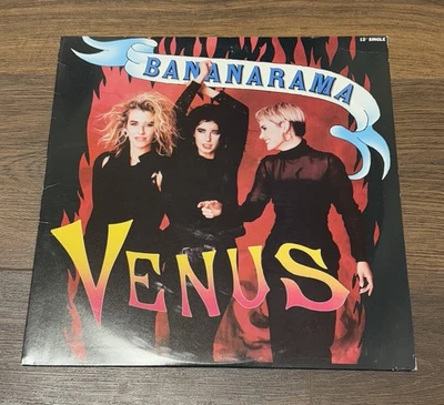 Bananarama Venus 1986 London Records 12 Inch Single Vinyl Foto 1 de 4