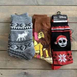 Kuschelsocken Set Disney Santa/ Disney König der Löwen/Nordost Outfitters Cozy Cabin - Bild 1 von 8