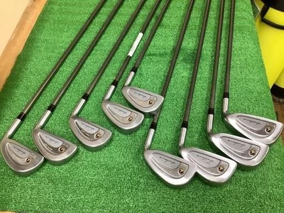 HONMA NEW BIG-LB H&F 10S Iron Set 4-11-SW(9Clubs) / 1S NEW SUPER FERRITE CARBON - Image 1 of 4