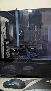 Gaming AMD PC RX 9060 XT 16GB Ryzen 5 5600x 64GB RAM 1TB SSD M2 - Picture 1 of 3