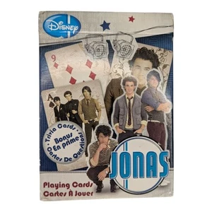 Jonas Brothers deck playing cards Disney Bicycle 2009 trivia bonus complete - Picture 1 of 21