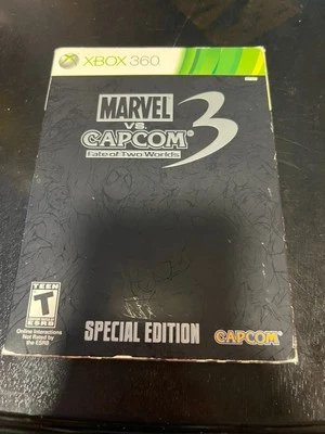 MARVEL vs CAPCOM 3 Fate Of Two Worlds SPECIAL EDITION Xbox 360 CIB W EXTRA CASE - Image 1 of 4