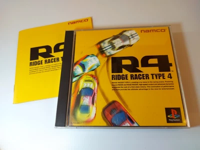 R4: Ridge Racer Type 4 with manual Sony PlayStation PS1 Japan ver. - Image 1 of 4