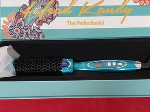 Head Kandy Revolution The Perfectionist 32mm Heated Round Brush TEAL Ionic NIB - Picture 1 of 3