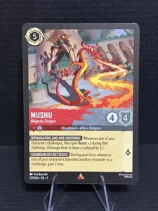 Disney Lorcana Mushu Majestic Dragon Rare Non-foil - Picture 1 of 2