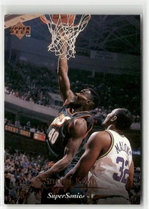 1995-96 UPPER DECK #222 SHAWN KEMP SEATTLE SUPERSONICS - Picture 1 of 2