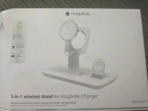 Mophie Magsafe Wireless Charge Stand, White (MagSafe charger not included) - Picture 1 of 2