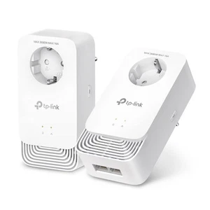TP-Link PG2400P KIT G.hn2400 Passthrough Powerline Adapter Kit mit Steckdose - Bild 1 von 6