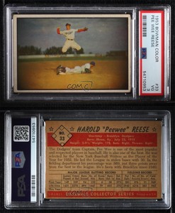 1953 Bowman Color Pee Wee Reese #33 PSA 3 HOF