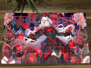WVICM Table Playmat Maliss Q Red Ransom TCG CCG Mouse Pad Trading Card Game Mat - Picture 1 of 4