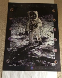 Póster del 30 aniversario de la NASA de la NASA 25,5"" x 33"" vintage 1998 - Imagen 1 de 10