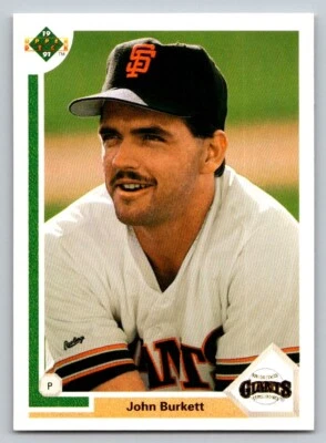 1991 Upper Deck - John Burkett #577 - Image 1 of 2