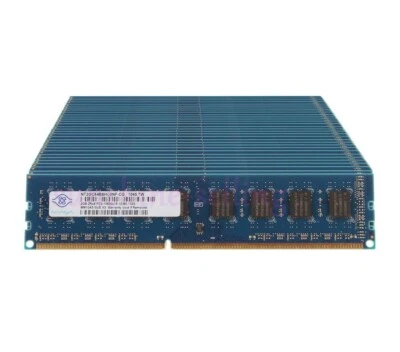 10X 2GB Nanya 20GB 2Rx8 PC3-10600 RAM Desktop DIMM Memory 1.5V DDR3 1333Mhz CL9 - Image 1 of 4