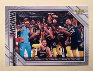 2021 -22 Panini Instant NBA JA Morant #147 52 Point Night PR 316 Grizzlies - Picture 1 of 2