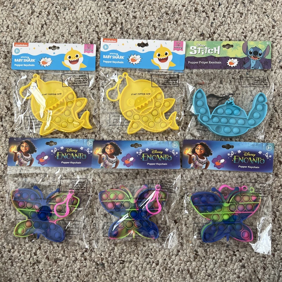 DISNEY Encanto Popper FIDGET Keychain