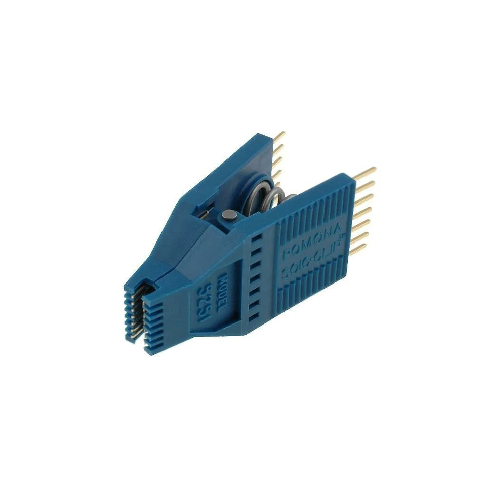 POM-5251 Clip de medición PIN: 14 filas azules - Distancia: 19,18/10,41 mm chapado en oro POMONA Foto 1 de 1