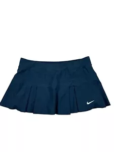 Nike Gonna Donna Dri-Fit Nera Tennis Atletica Skort Taglia XL Bianco Swoosh - Foto 1 di 4