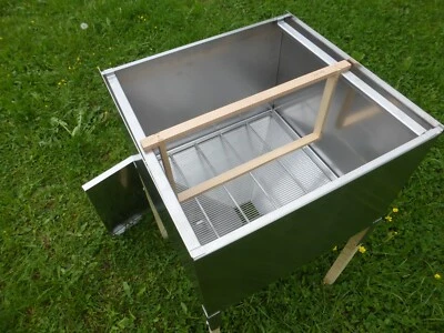 Dampfwachsschmelzer aus Edelstahl passt für mehrere Wabenmaße - Bild 1 von 4