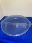 Tupperware Crystalwave Divided Microwavable Dish 3284C-2 - Estate Find