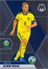 Albin Ekdal 2021 Panini Mosaic UEFA Euro 2020 Soccer Card #175 Sweden Euro Cup