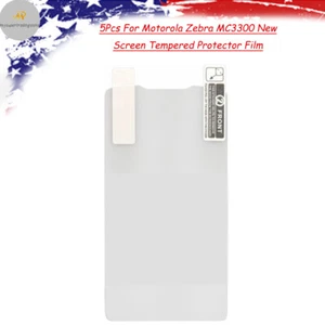 5Pcs For Motorola Zebra MC3300 New Screen Tempered Protector Film - Picture 1 of 1