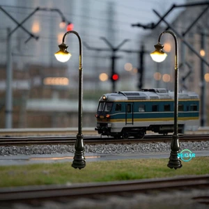 Diorama 1/150/50 Scale Street Lamps Model City Railway Train Layout Props Models - Picture 1 of 28