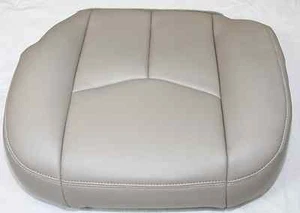 2003 2004 2005 2006 GMC Yukon XL SLT SLE Leather Seat Cover Light Tan Passenger - Picture 1 of 12