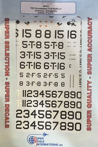1/48 super scale decals 48-014 TBD Devastators/F-24 Buffalos - Picture 1 of 1