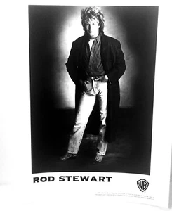 Rod Stewart 1991 Official Promo Photograph Photo Warner Bros Records - Picture 1 of 4