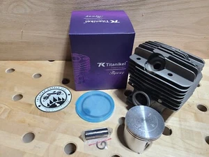 Hyway Titanikel Pop up Piston Cylinder Kit 60mm For Stihl MS880, 088 - Picture 1 of 8