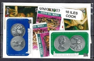 Cookinseln - Cook Islands 10 verschiedene Briefmarken - Bild 1 von 1