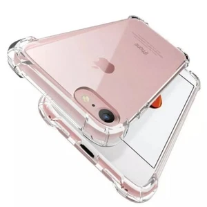 Case for iPhone 5 5s Shockproof Hybrid Crystal Clear Silicone Bumper TPU Cover - Picture 1 of 6