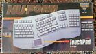 Vintage Adesso NU-FORM TouchPad Extended Keyboard AEK-503T PowerMac ADB Ergo NEW